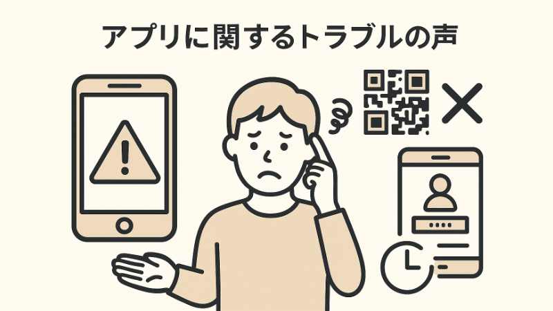 システム・アプリに関する不具合